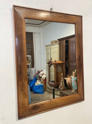 Espejo antiguo nogal restaurado