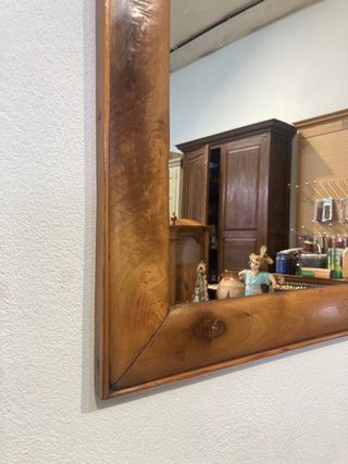 Espejo antiguo nogal restaurado