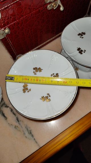 Juego TAZAS y cafetera de Merienda, Té o Tarta