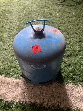 Bombona butano azul