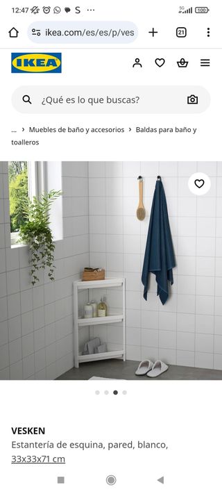 Mensola, cassettiera angolare