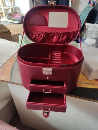 Joyero Rojo - Estuche de Joyas