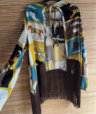 Camisa flamenca inspiracion hermes