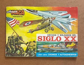 Album cromos Hechos y Soldados SIglo XX