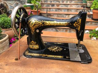 Maquina de coser antigua singer