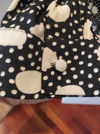Blusa lunares mango