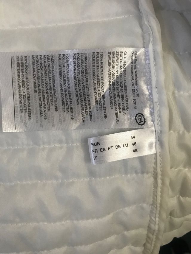 Chaleco acolchado The Outerwear blanco