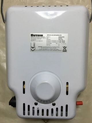 Estufa BUTSIR  Barrachina+adaptador bombona grande