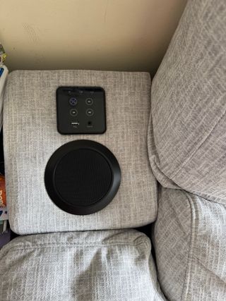 Sofá chaise longue gris reclinable