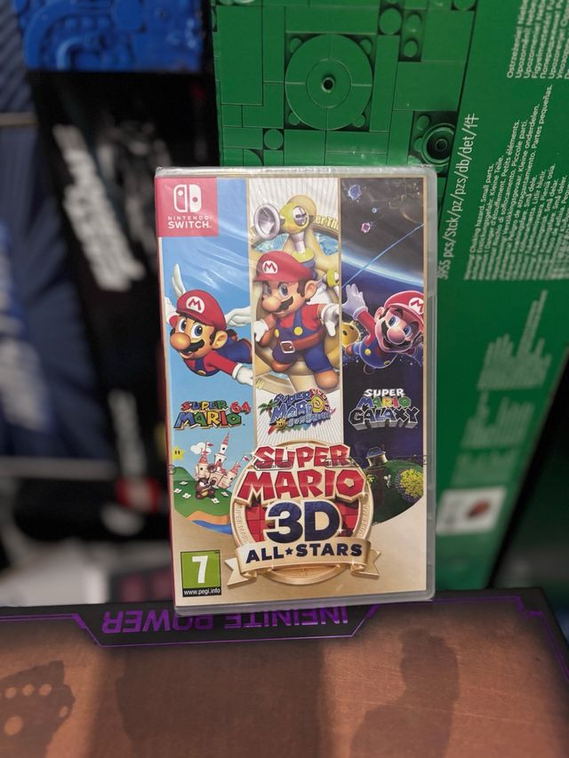 Precintado super mario 3d all stars switch