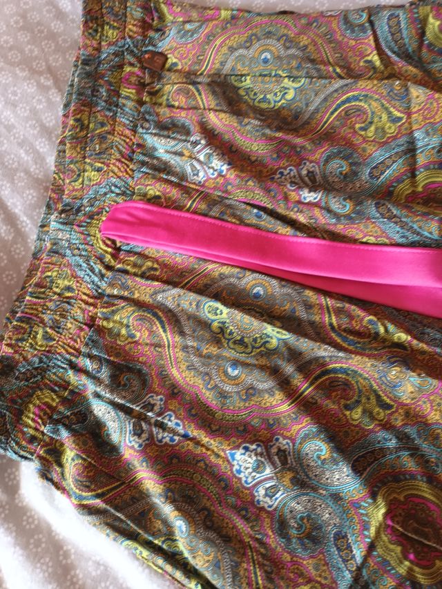 Pantalón Culotte estampado