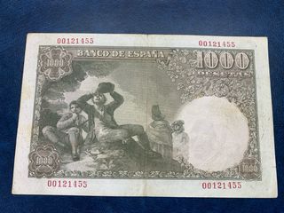 billete 1000 pesetas 1949