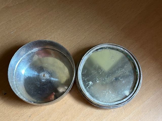 Scatolina persiana dipinta madreperla