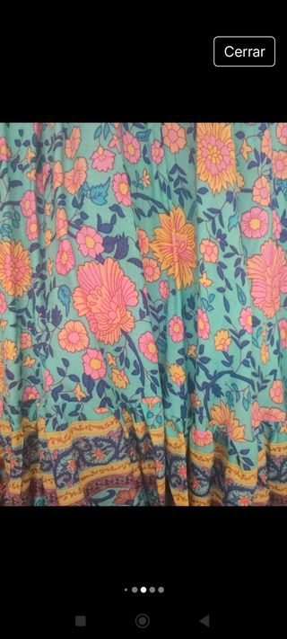 Vestido flores muy alegre