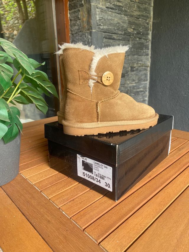 Botas Camelot Piel Marrón Talla 30