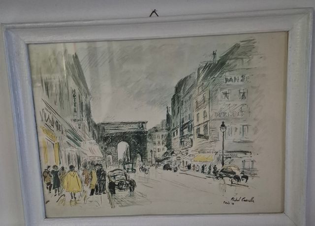 Quadro Michele Casella vintage