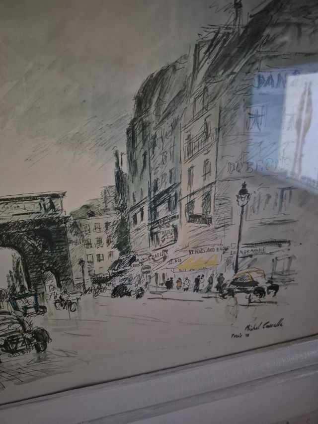 Quadro Michele Casella vintage