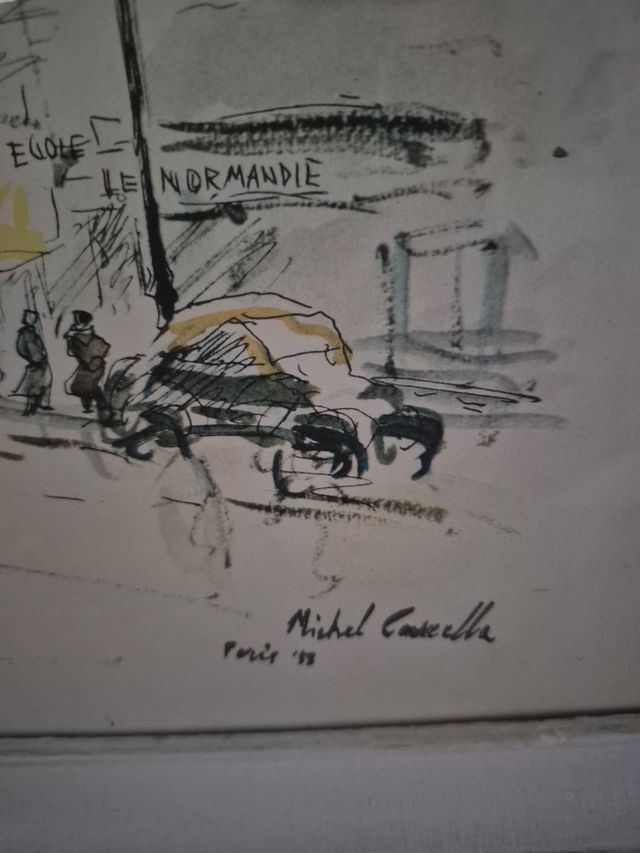 Quadro Michele Casella vintage
