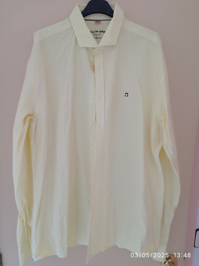 Camisa 100x100 algodón talla XXXL