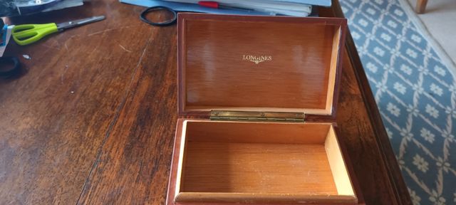 Caja reloj vintage Longines