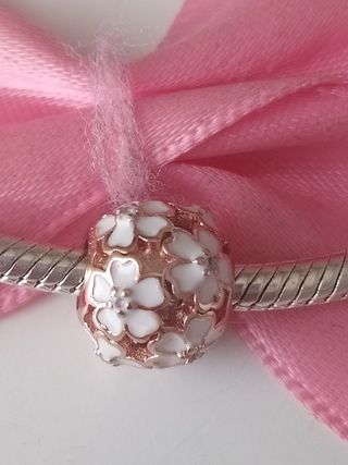 Charm en plata rose S 925.