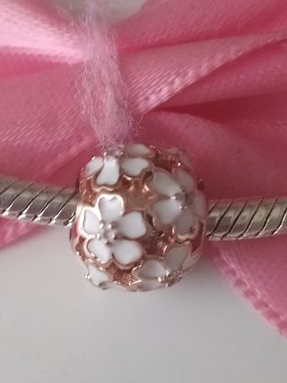 Charm en plata rose S 925.