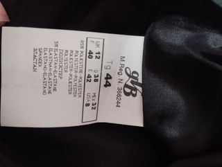 Falda negra Diana Gallesi - Talla 42