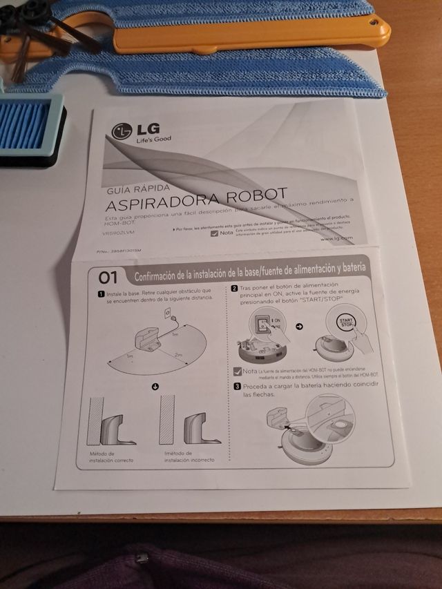 Accesorios Aspiradora Robot LG