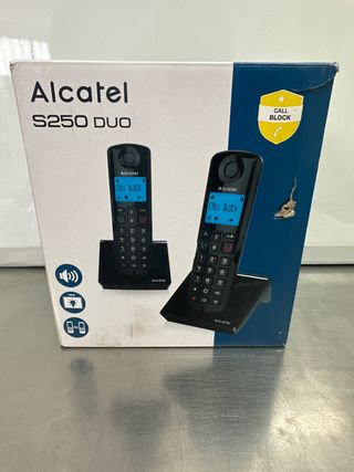 Alcatel S250 DuoTeléfono DECT Inalámbrico Altavoz
