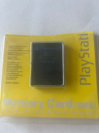 Tarjeta Memoria 8MB Original PS2 (Sony)
