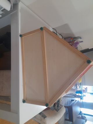 Casa de madera de juguete