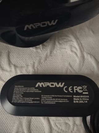 Auriculares plegables con microfono