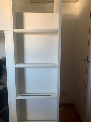 Cama litera Stuva IKEA  Rojo- Blanco