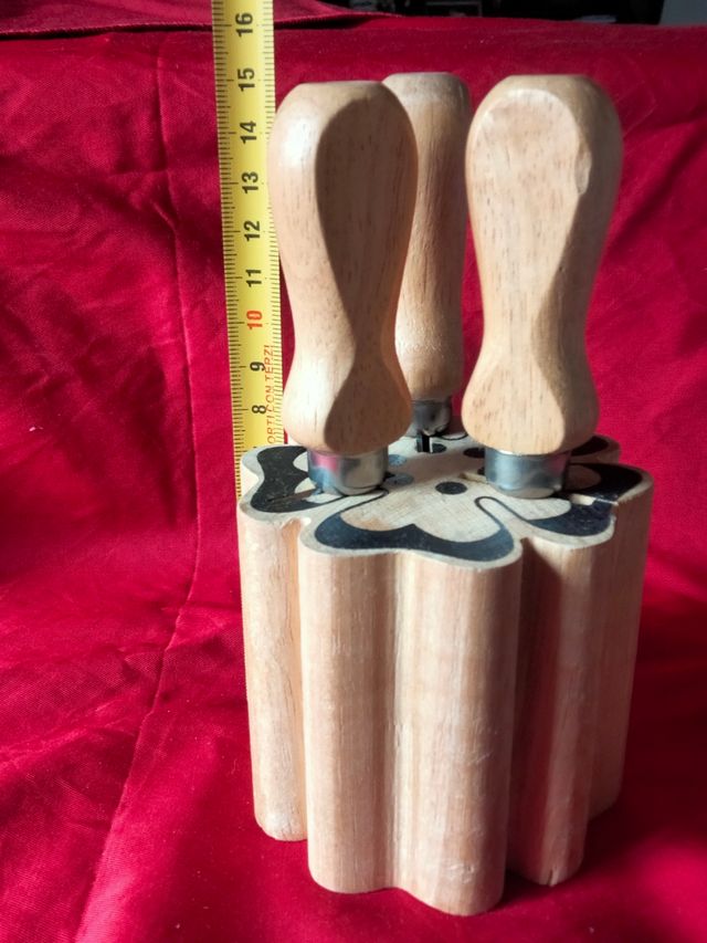 Coltellini con ceppo Mulino bianco