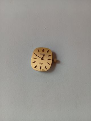 Maquinaria reloj Duward Kong Swiss Made vintage