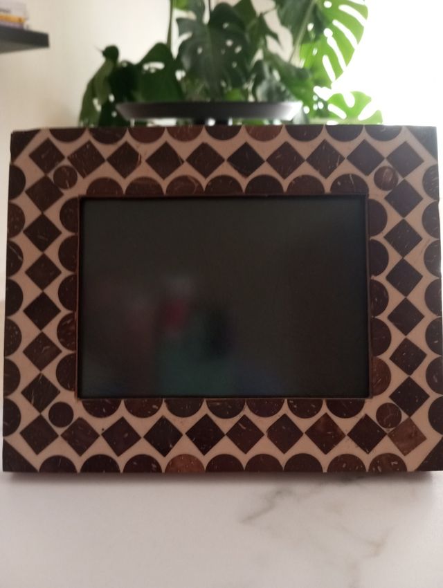 Portafotos Indú madera