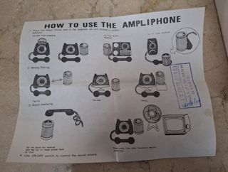 Amplificador de Sonido pasivo para móvil