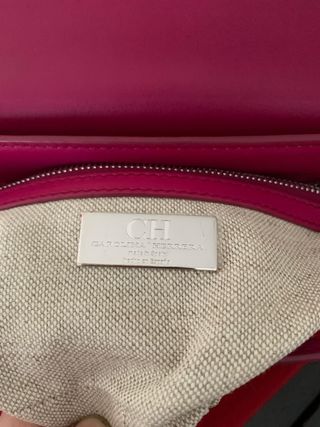 Bolso Carolina Herrera Initals color rosa nuevo