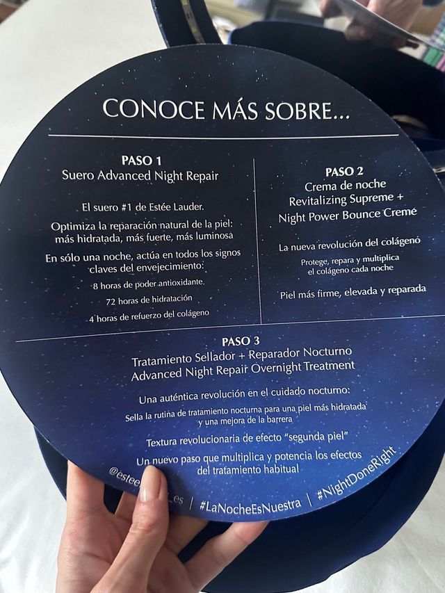 Set Estée Lauder cuidado Facial Noche