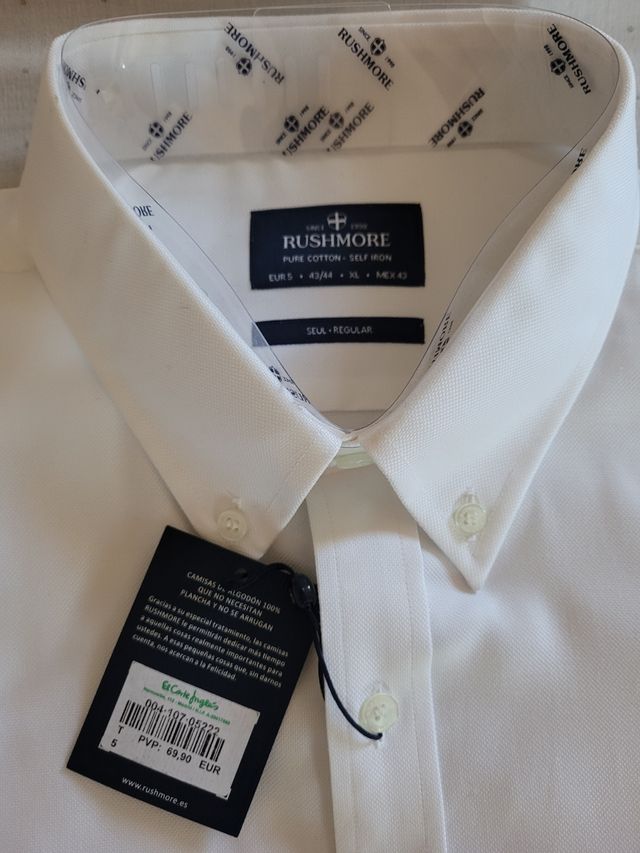 Camisa de traje Rushmore original a estrenar.