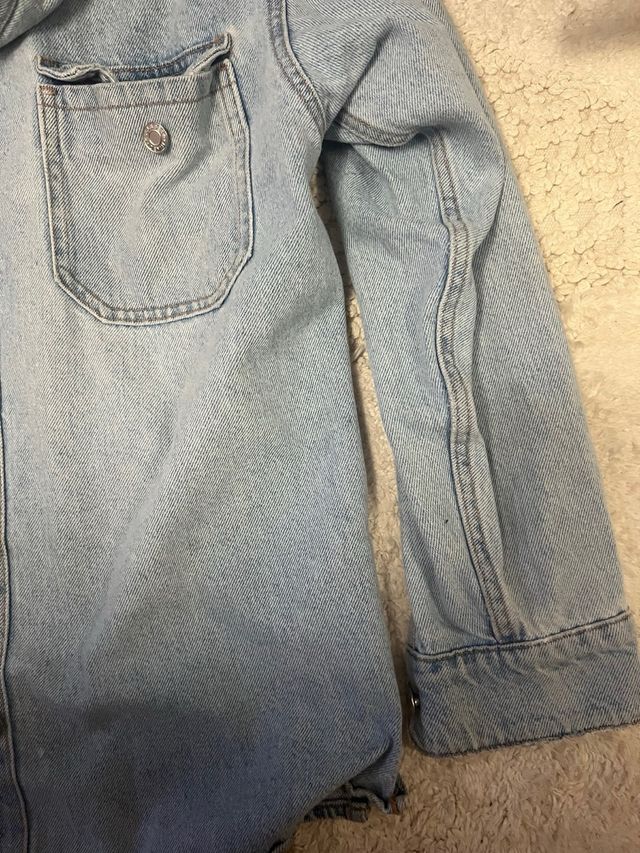 Chaqueta vaquera azul mujer