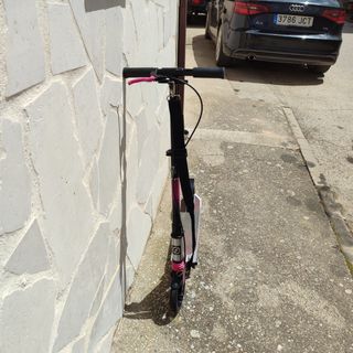 Patinete Oxelo: Negro y Rosa