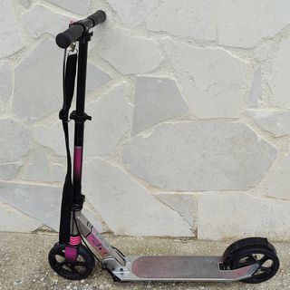 Patinete Oxelo: Negro y Rosa