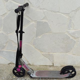 Patinete Oxelo: Negro y Rosa