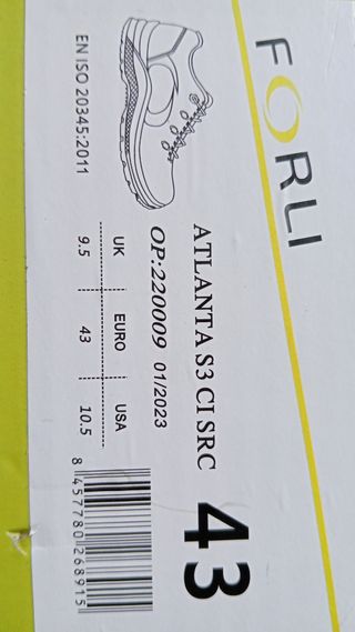 Zapatos seguridad Forli - y dos moviles