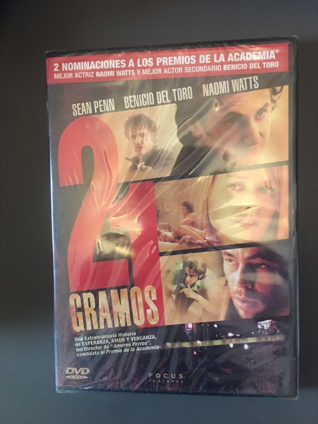 DVD pelicula 21 gramos