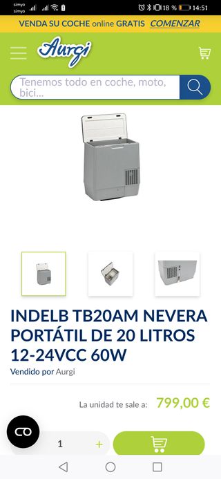 nevera indel b