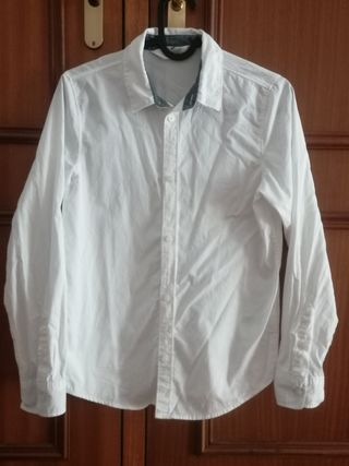 Camisa infantil branca 