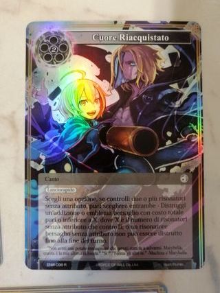 Blocco 78 Carte TCG Force of Will - LEL & ENW
