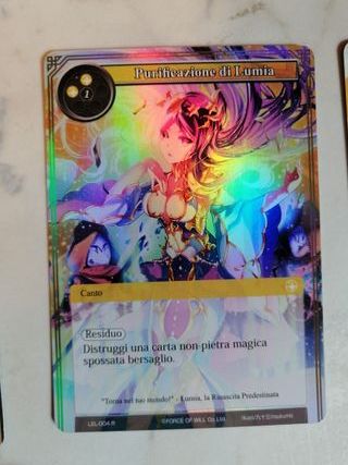 Blocco 78 Carte TCG Force of Will - LEL & ENW